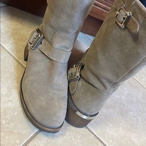 Vince Camuto mid calf moto boots